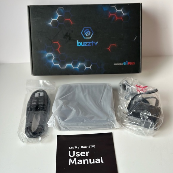 Buzztv Essentials E1 PLUS UHD 4K Android SET TOP Box 2GB RAM 16GB DDR3 NO REMOTE - Picture 5 of 11